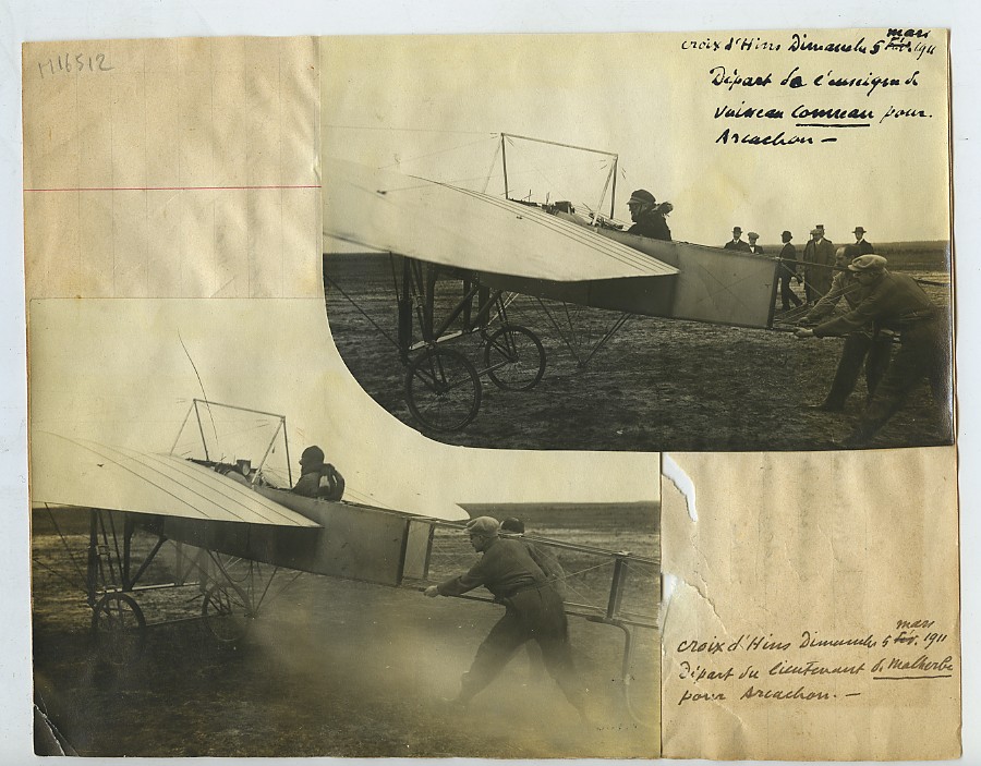 bordeaux-aviation-croix-d-hins-malherbe-conneau-departure-old-photo-1911