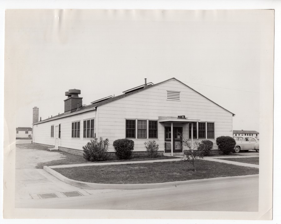 Texas Randolph Air Force Base Military Building T96 old Photo 1950's