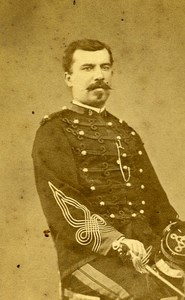 Military French Army 81100 Castres Old Photo Guchens 1890