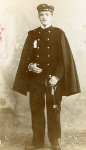 Military French Army 29200 Brest Old Photo Jotte Latouche 1890