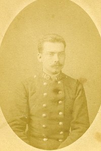 Military French Army 38000 Grenoble Old Photo Pineau 1890