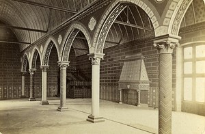 Castle Hall of the States General 41000 Blois France Old CDV Photo 1870