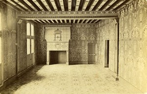 Castle Francois I Facade Duke of Guise Room 41000 Blois France CDV Photo 1870