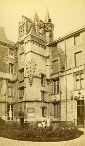 Museum 49170 Angers France Old CDV Vagneur Photo 1870