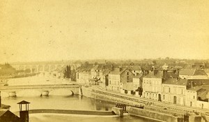 53000 Laval Mayenne Borders France Old CDV Photo 1870