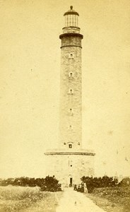 Lighthouse 62200 Boulogne sur Mer France Old CDV Photo 1870