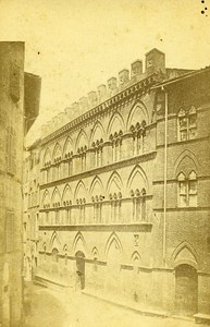 House Convent Unidentified Place France Old Photo CDV 1870