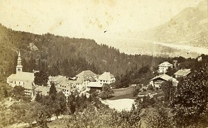 Switzerland Geneva Old Photo CDV Pricam 1870