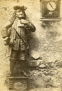 Germany Heidelberg Statue Old Photo CDV Richard 1870