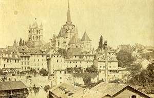 Unidentified Place France Old Photo 1870