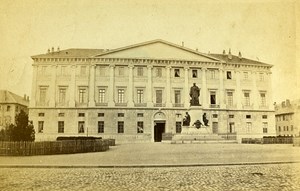 City Hall 73000 Chambery Savoie France Old CDV Perrot Photo 1870