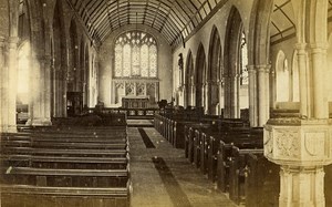 Chapel Hastings United Kingdom Old CDV Mann Photo 1870