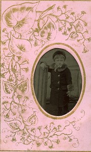 Young Boy Portrait France Tintype Ferrotype Collodion Street Photography 1900