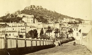 83400 Hyeres General View France Old Photo CDV 1875