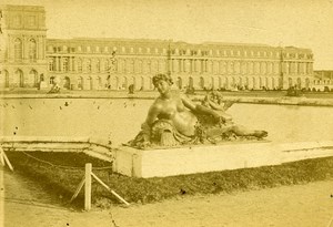 78000 Versailles Palace Garden France Old Photo CDV 1875