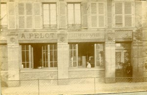 51100 Reims Lithography Pelot France Old Photo CDV 1900