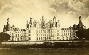 41000 Blois Castle France Old Photo CDV Mieusement 1875