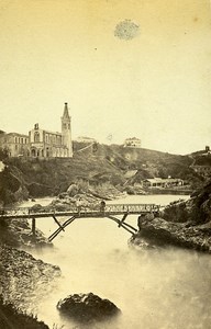 Unidentified Place South France Old Photo CDV 1870