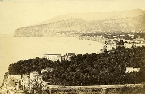 Unidentified Place South France Old Photo CDV 1870