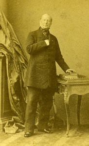 Mr Gayrard Paris France Old CDV Photo Disderi 1859