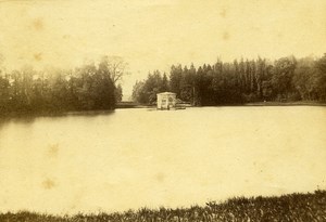 Landscape Fontainebleau France Old Photo 1865