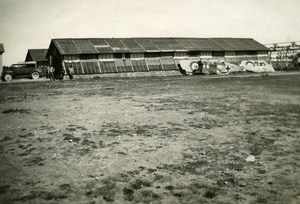 Morocco Oujda Airport Part of Warehouses Hangar Old Amateur Snapshot Photo 1926