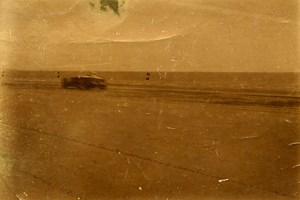 Sand Race Car France Berck sur Mer 62600 France old Snapshot Photo 1930