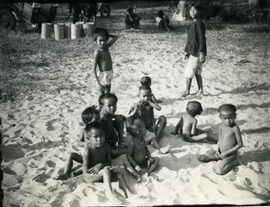 Indochina Saigon Native Vietnamese Street Life Amateur Snapshot Photo 1930