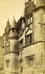 France Poitiers Hotel de la Prevote Old Neurdein CDV Photo 1880