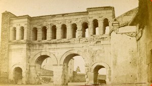 France Autun Door Saint Andre Old Anonymous CDV Photo 1880