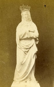 France Christian Religion Notre Dame de la Salette Old CDV Vagneur Photo 1870