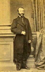 France Colmar Man Fashion Second Empire Old CDV Gerst Photo 1870