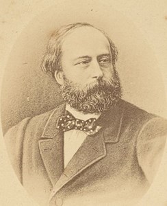 Comte de Chambord, France, old CDV Photo 1865'