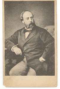 Henri Comte de Chambord, France, old CDV Photo 1875'