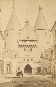 France old CDV Photo 1880 Nancy Craffe Door