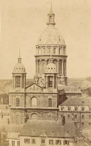 France old CDV Photo 1880 Boulogne Notre Dame Church