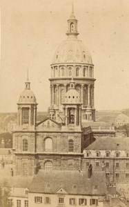 France old CDV Photo 1880 Boulogne Notre Dame Church