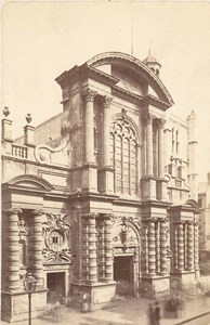 France old CDV Photo 1880 Le Havre Notre Dame Church