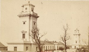 France CDV Photo 1880 Le Havre Ste Adresse Lighthouse