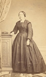 Le Havre Woman Fashion Second Empire CDV Photo 1865