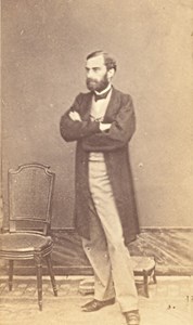 France Man Fashion Second Empire CDV Photo 1865