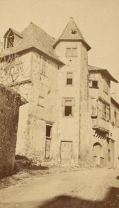 Saint Bertrand de Comminges Bridaut House Old CDV Photo 1880