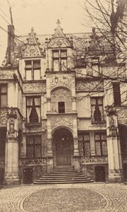 Tours Hotel Gouin Indre/Loire France Old CDV Photo 1870