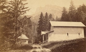 Grande Chartreuse Notre Dame de Casalibus Chapel Alps CDV Photo 1865