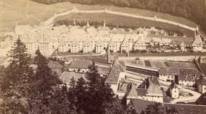 Grande Chartreuse Panorama Alps Old CDV Photo 1880