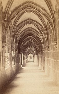 Grande Chartreuse Convent Cloister Alps CDV Photo 1865