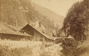 St Laurent du Pont Fouvoirie Isere Old CDV Photo 1865