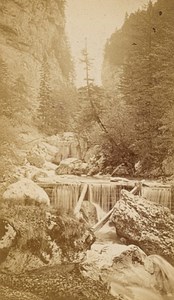 St Laurent du Pont Fourvoirie Isere Old CDV Photo 1870