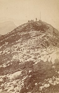 Around Grande Chartreuse Isere Old CDV Photo 1870