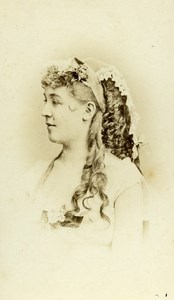 France Paris Theater Actress Miss Georgette old CDV Photo Reutlinger 1870